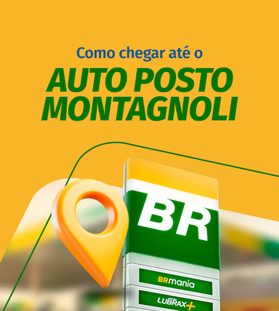 Como chegar ao Auto Posto Montagnoli